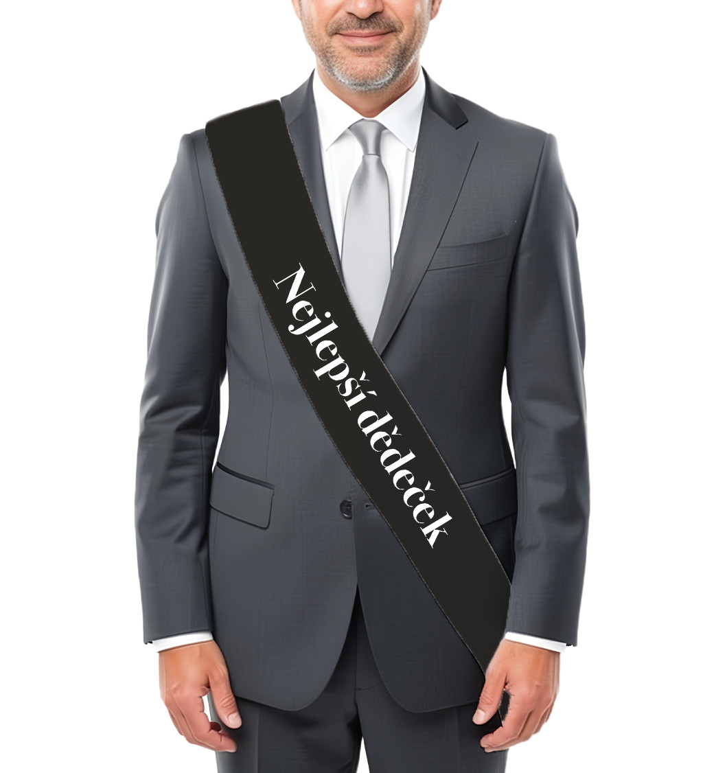 Nejlepší dědeček – slavnostní šerpa