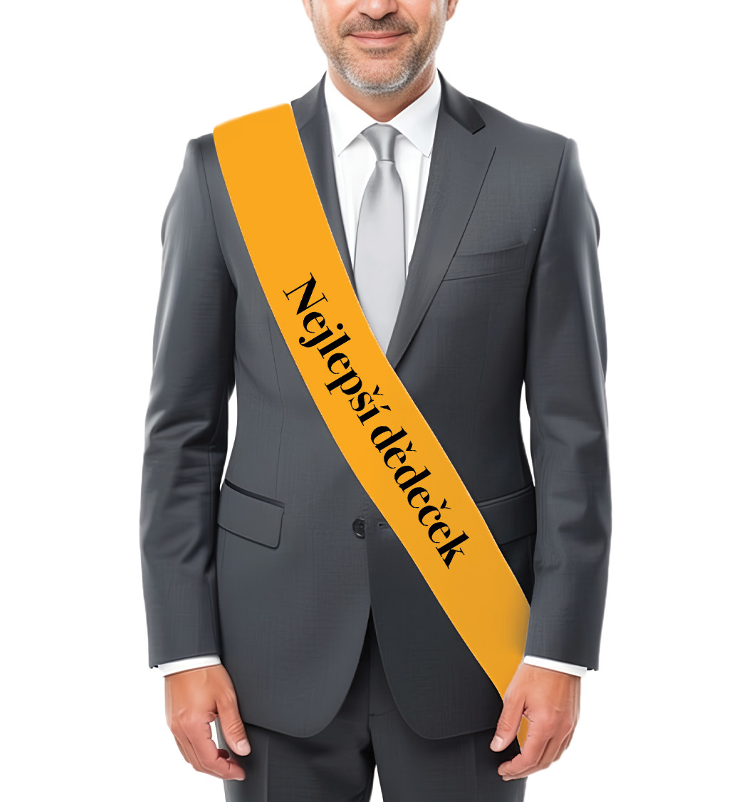 Nejlepší dědeček – slavnostní šerpa