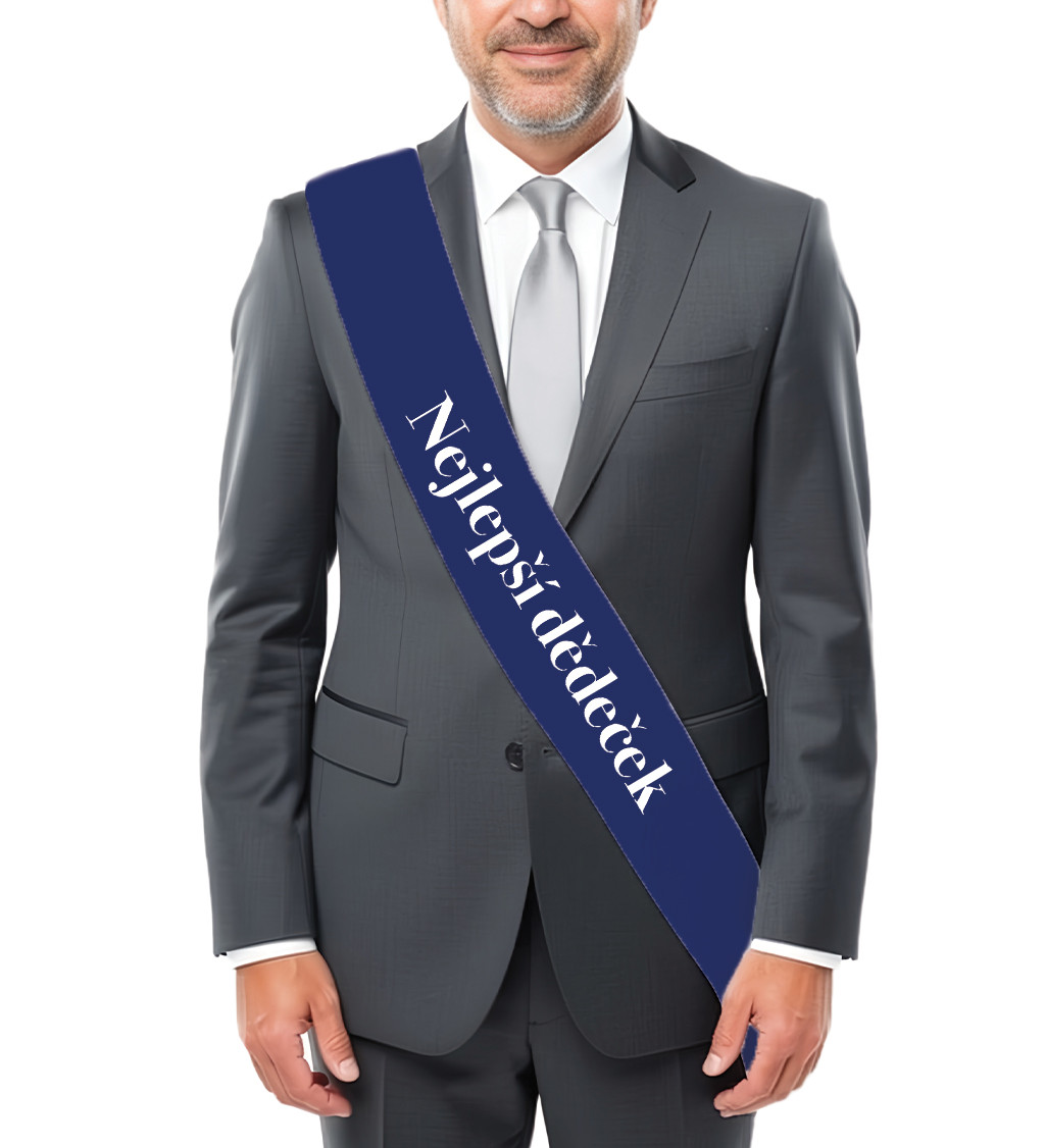 Nejlepší dědeček – slavnostní šerpa