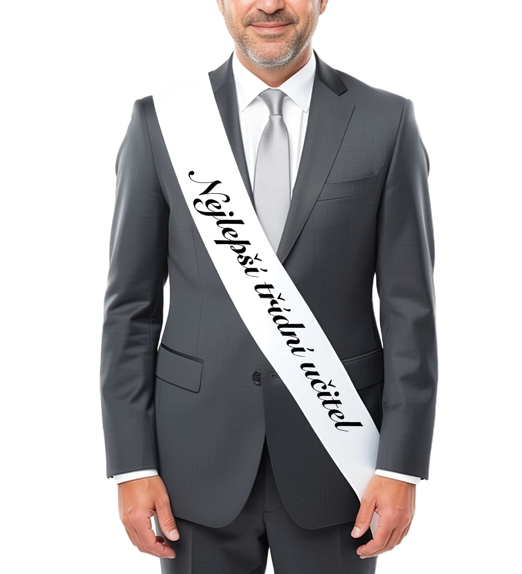 Nejlepší třídní učitel – elegantní šerpa