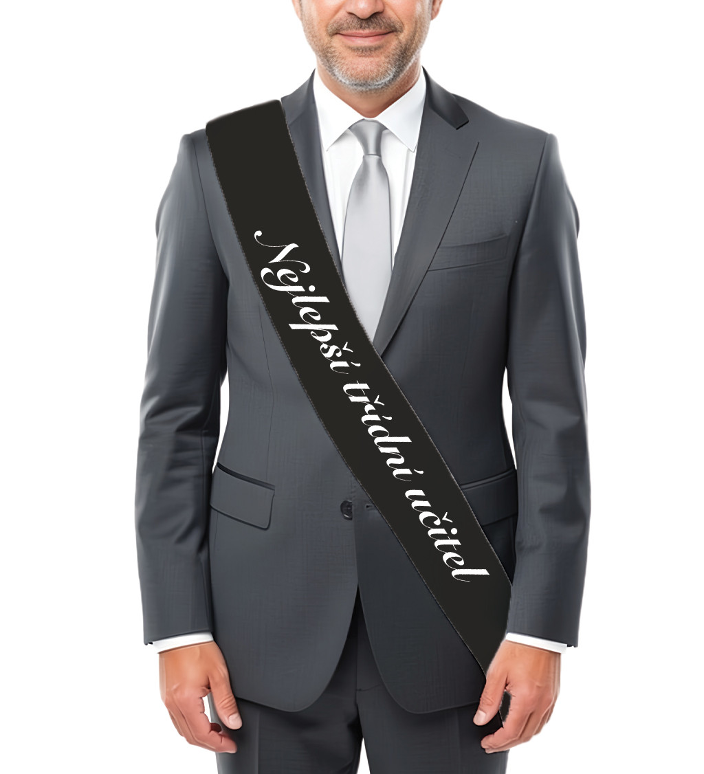 Nejlepší třídní učitel – elegantní šerpa