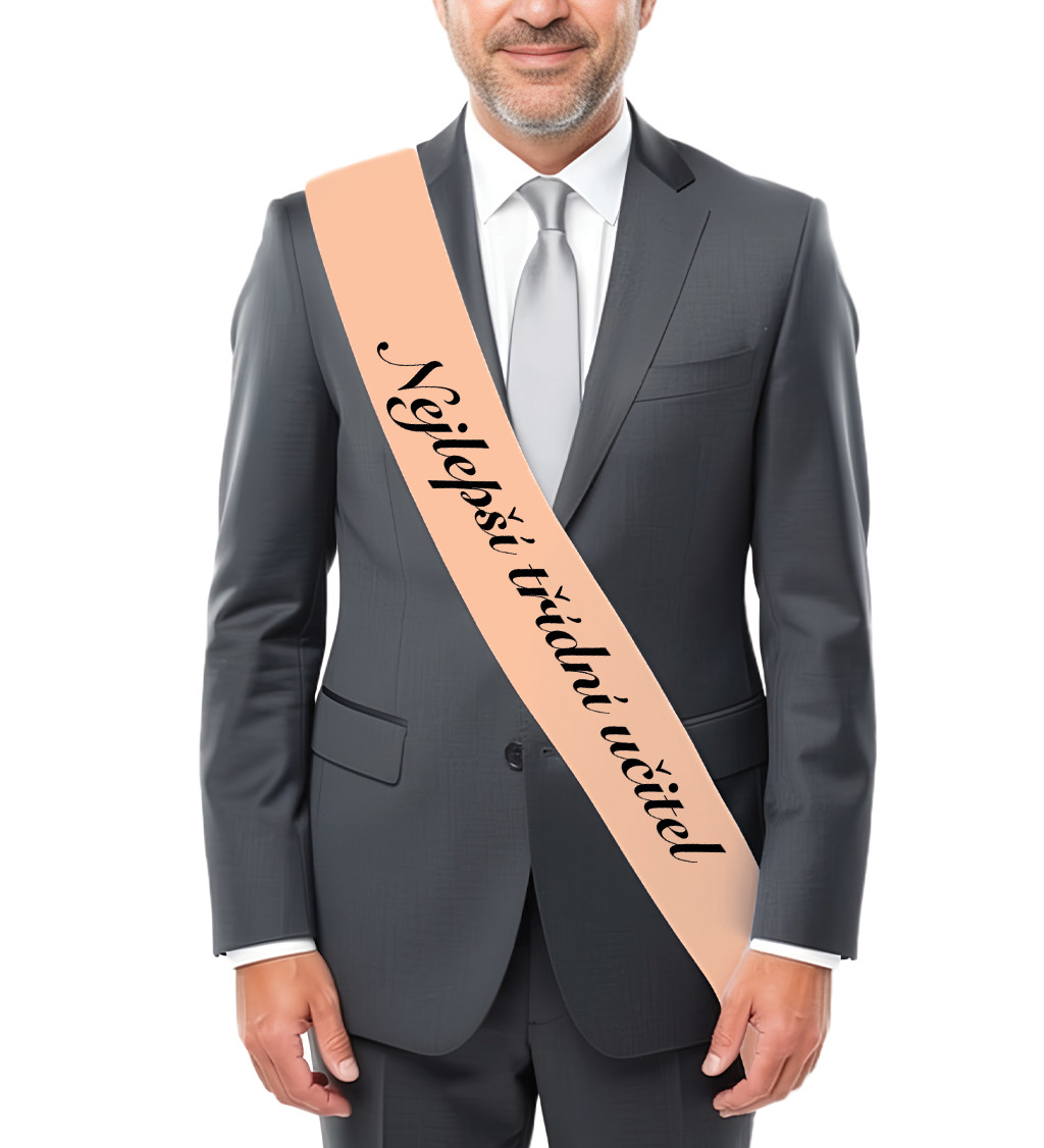 Nejlepší třídní učitel – elegantní šerpa