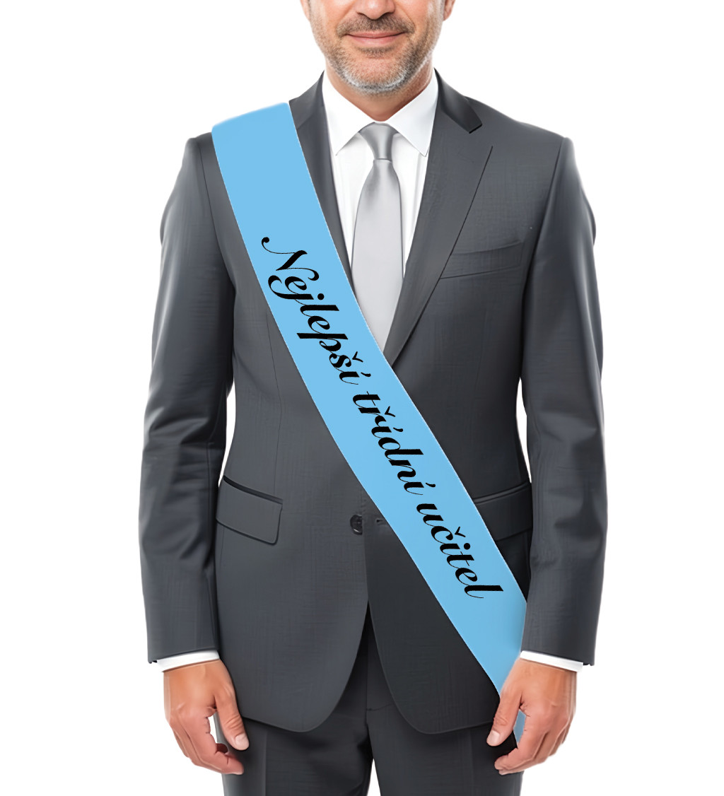 Nejlepší třídní učitel – elegantní šerpa