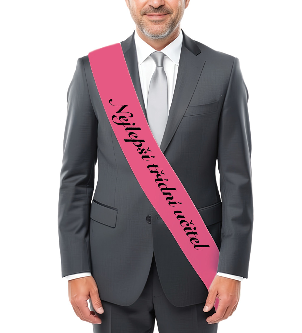 Nejlepší třídní učitel – elegantní šerpa