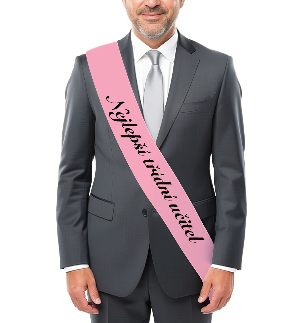 Nejlepší třídní učitel – elegantní šerpa