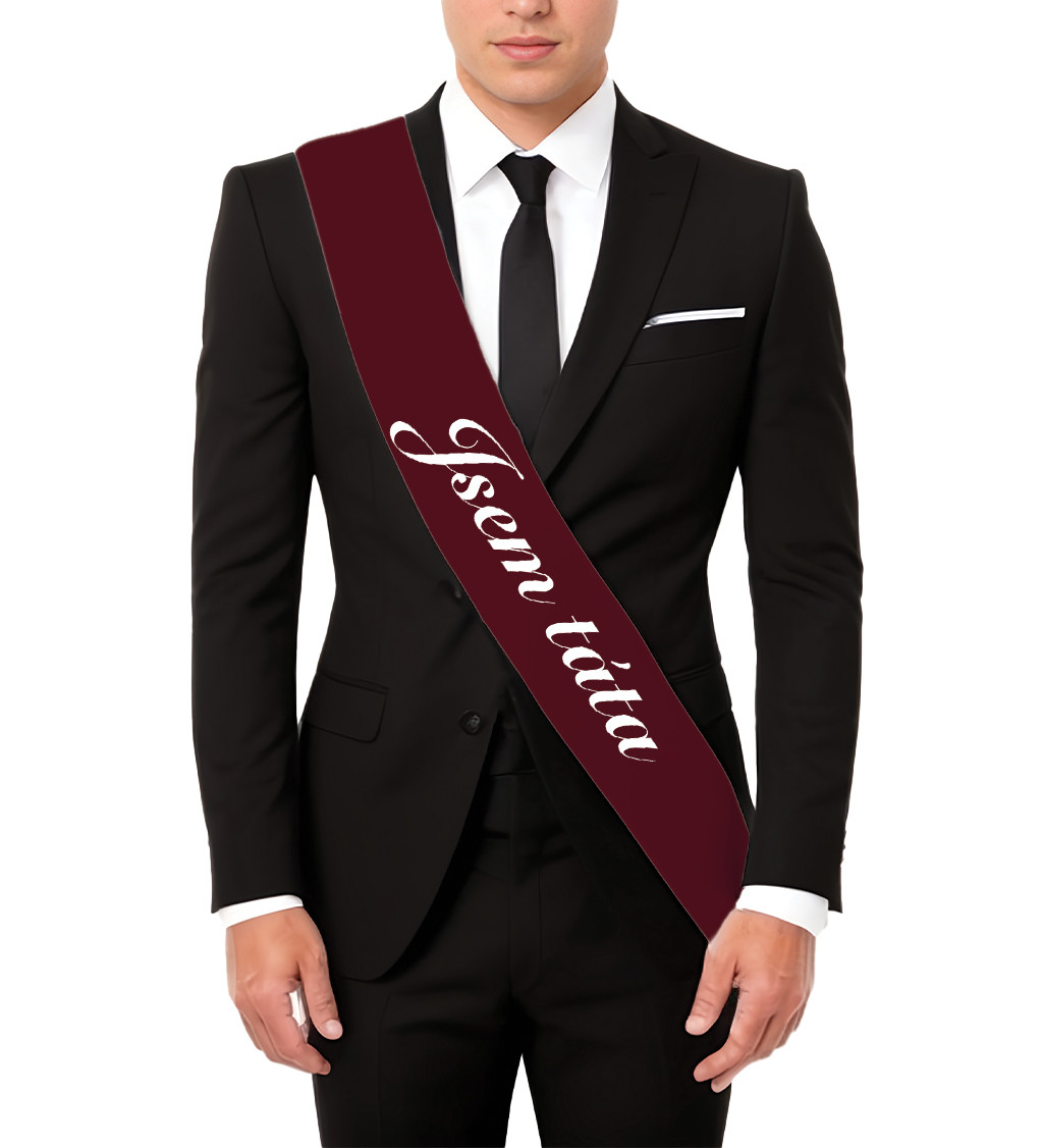 Jsem táta – slavnostní šerpa