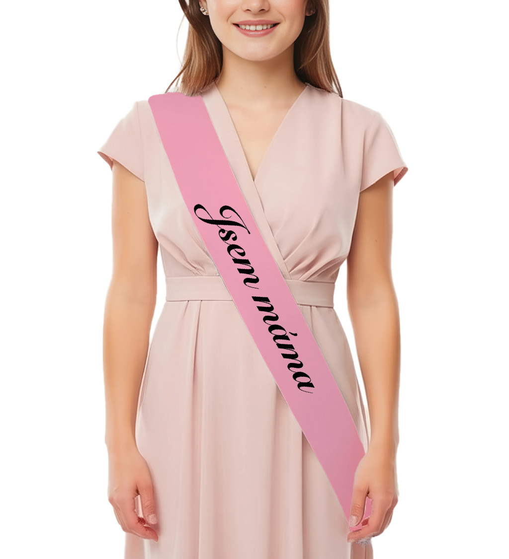 Jsem máma – slavnostní šerpa