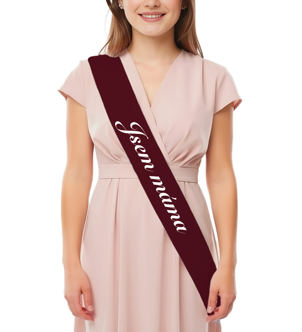 Jsem máma – slavnostní šerpa