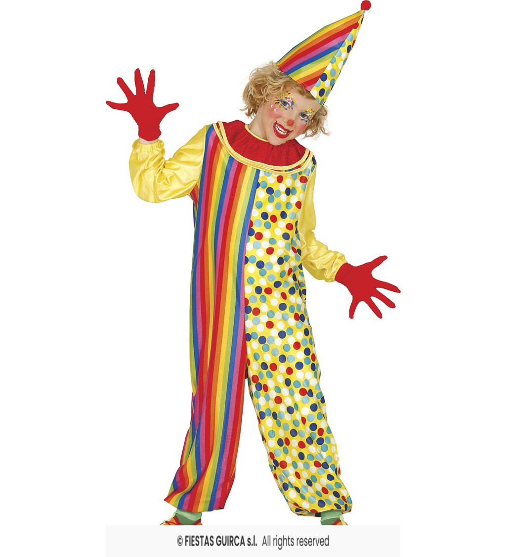 Malý šašek – dětský kostým