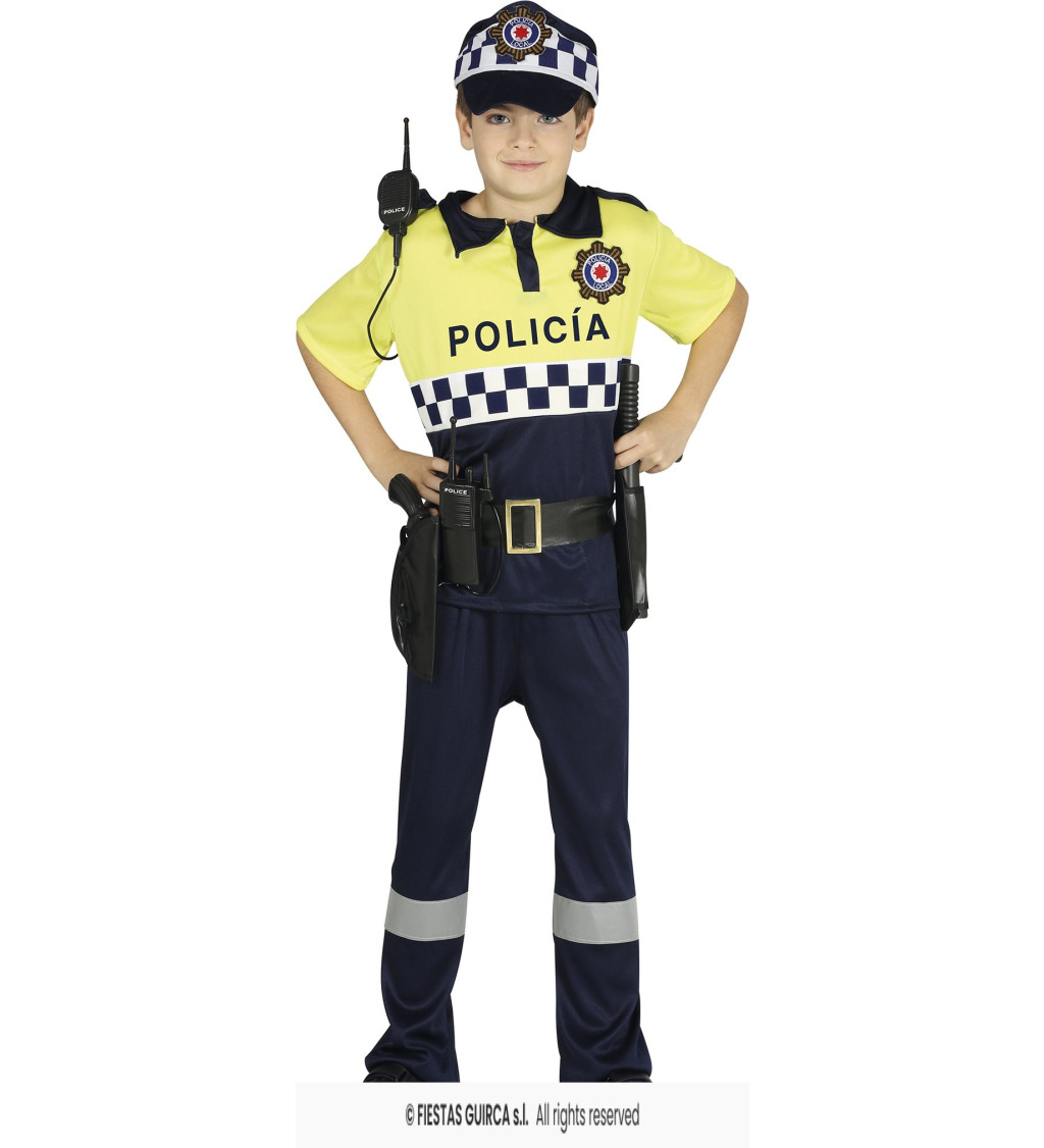Dětský kostým – policista
