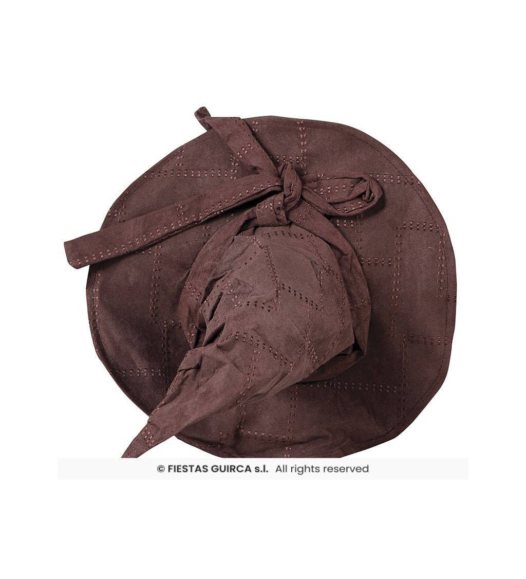 Klobouk čaroděje pro děti – hnědý