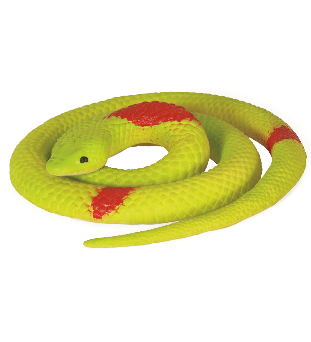 Strašidelný gumový had