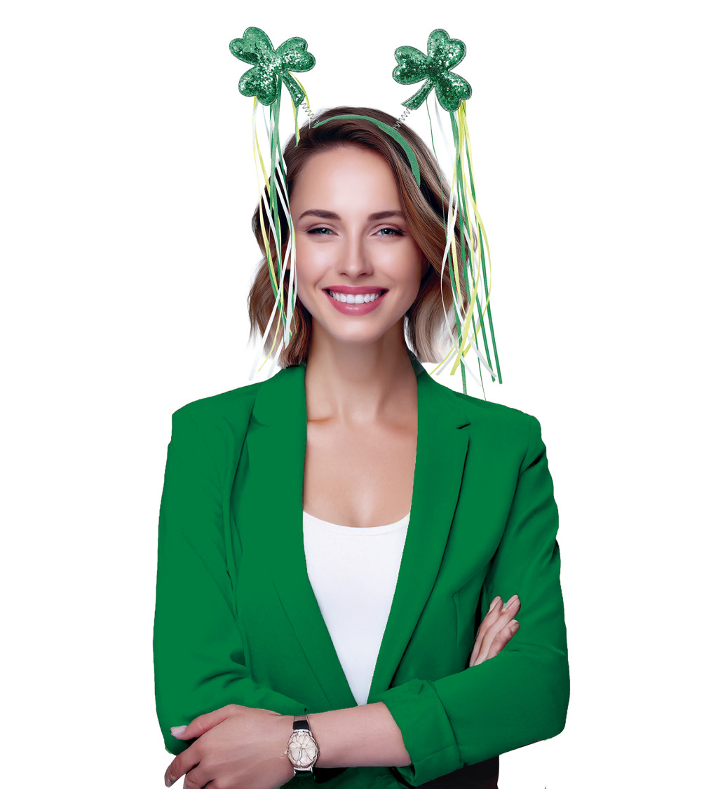 Čelenka se čtyřlístky – Sv. Patrik