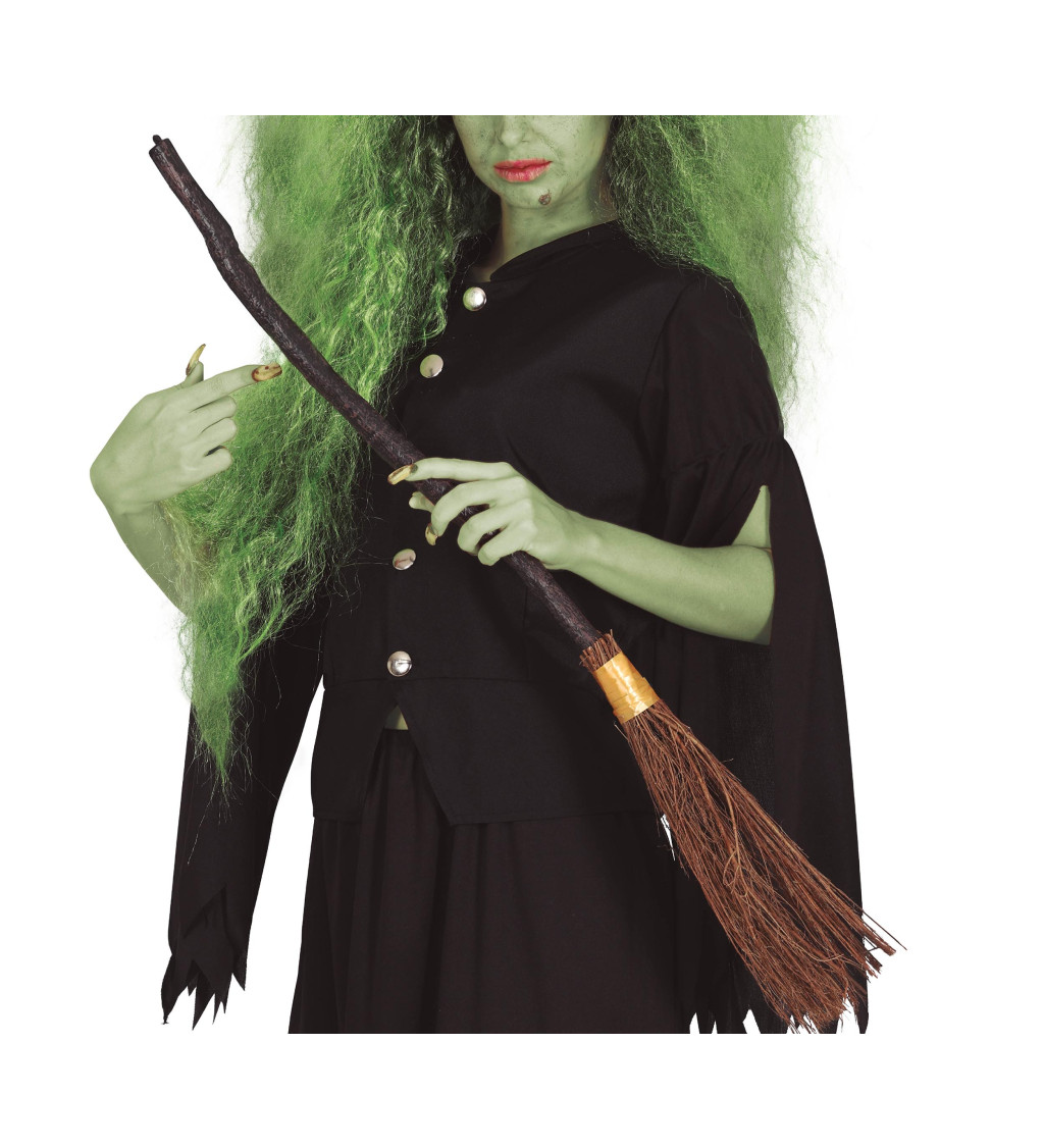 Tmavé čarodějnické koště