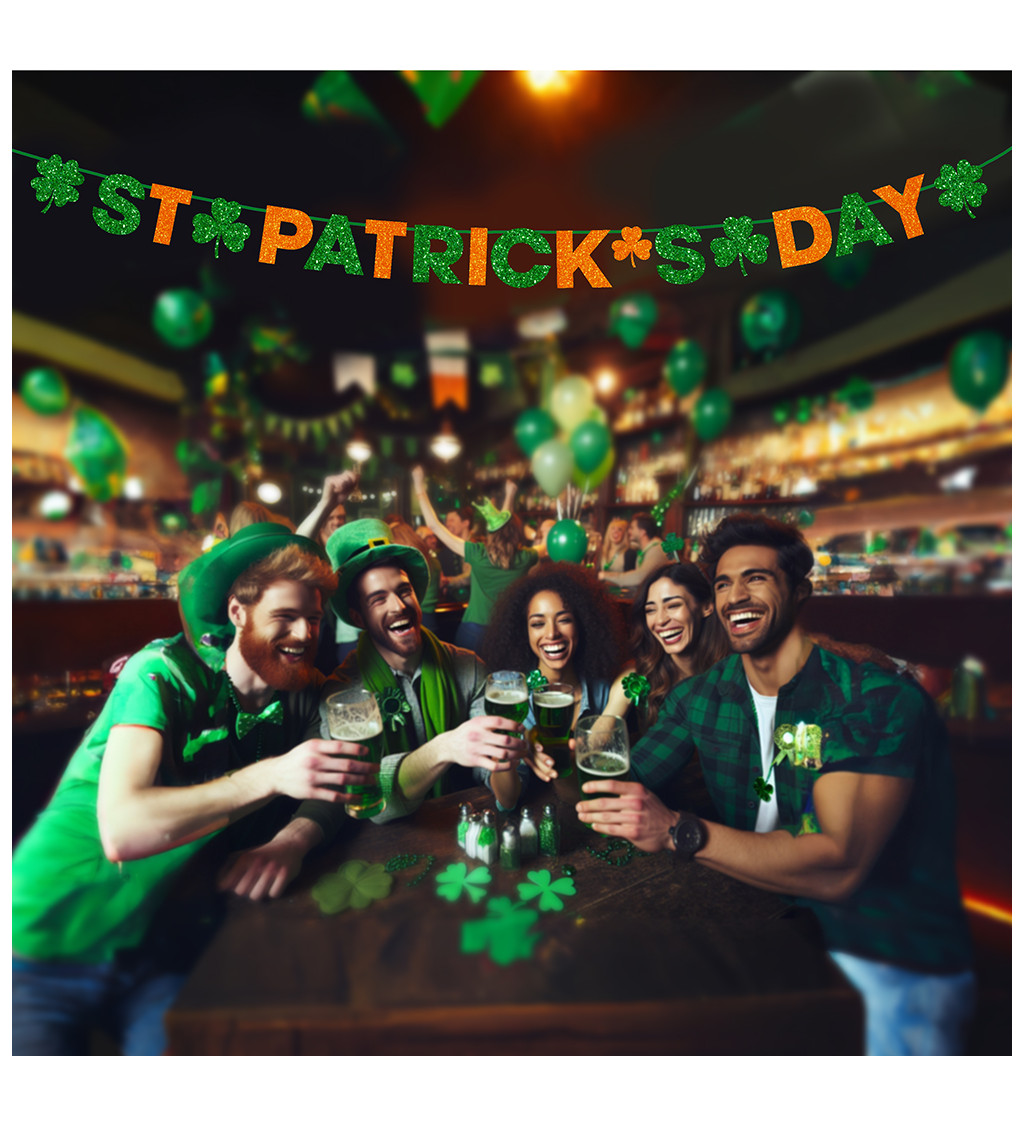 Sv. Patrik – girlanda