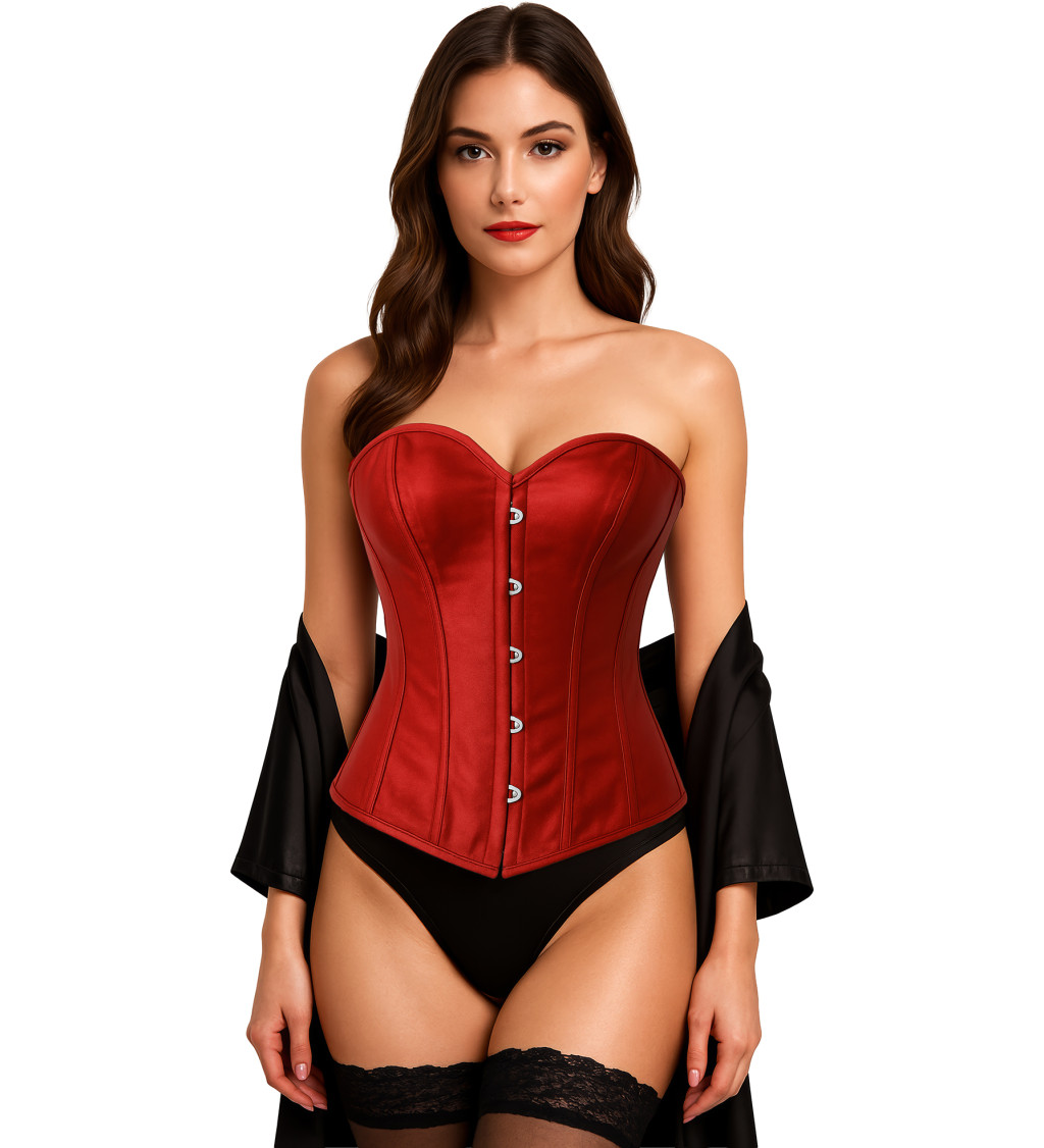 Červený korzet
