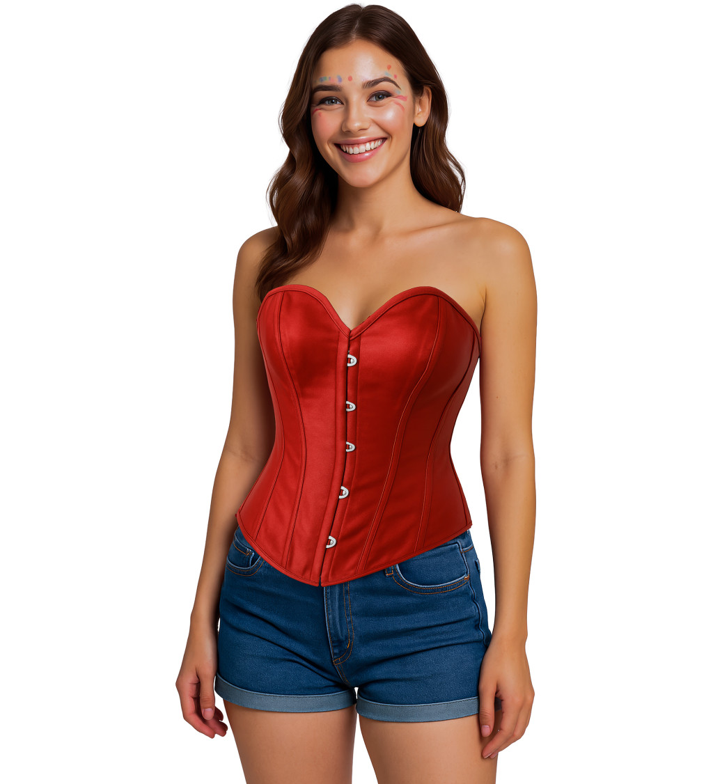 Červený korzet