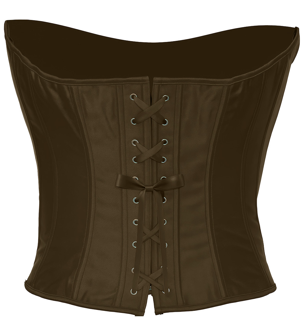 Hnědý korzet