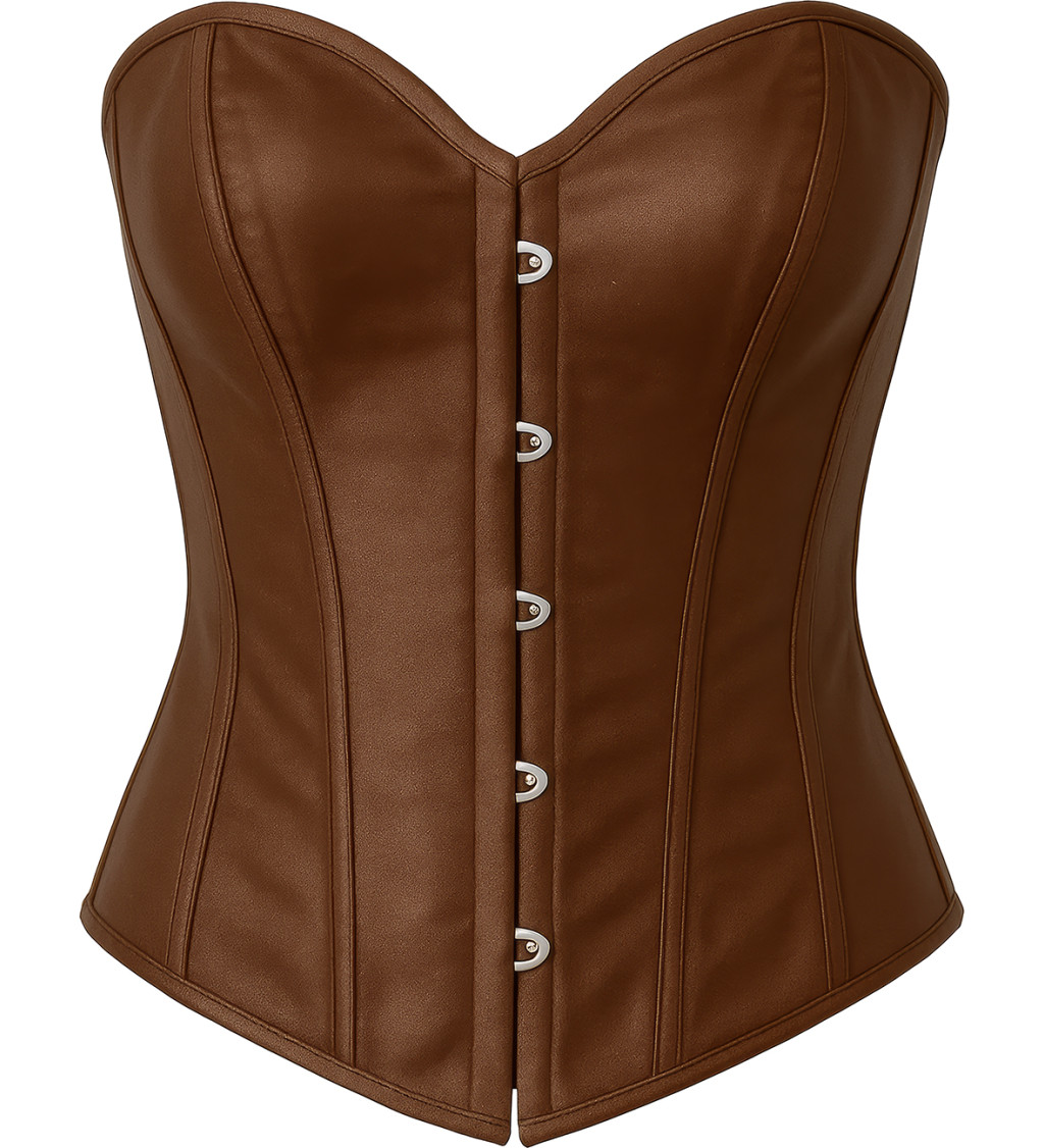 Hnědý korzet