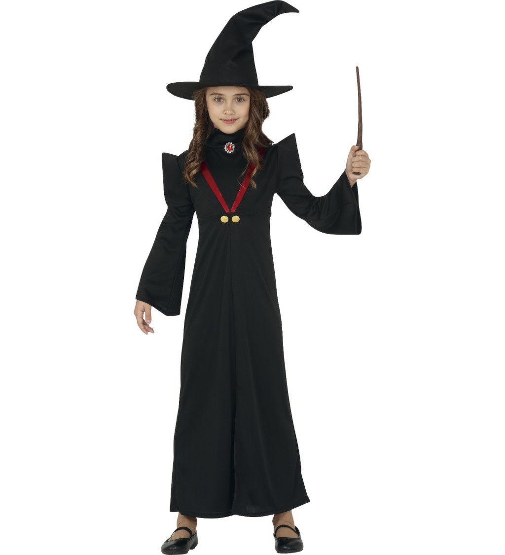 Kostým čarodějnice ředitelka pro děti