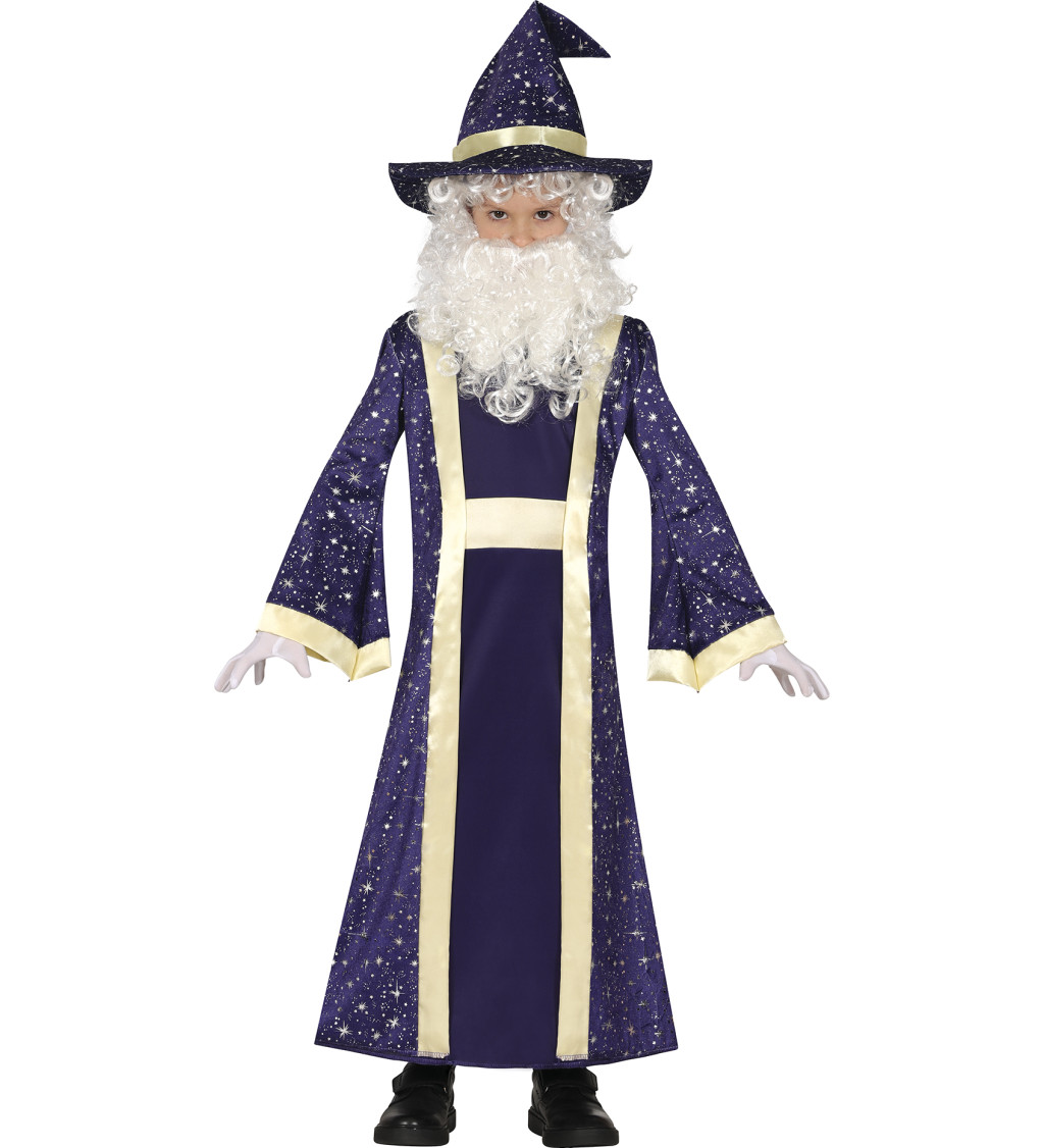Kostým hvězdného čaroděje pro děti