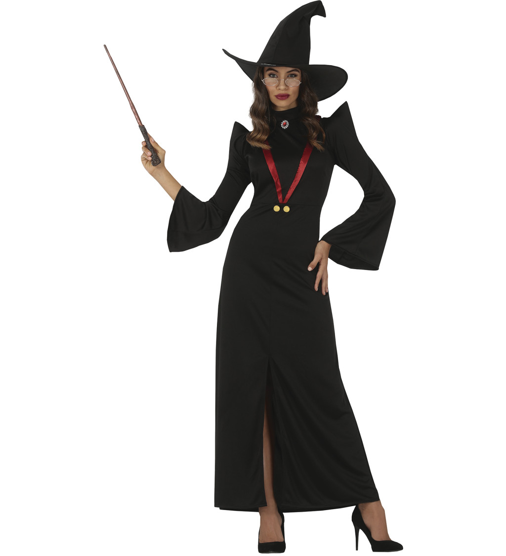 Kostým čarodějnice ředitelka pro ženy
