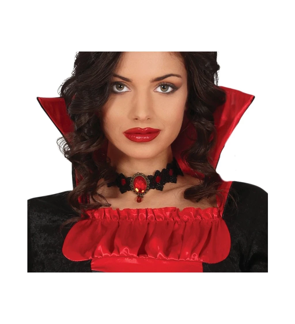 Dámský kostým Upírka temná elegance