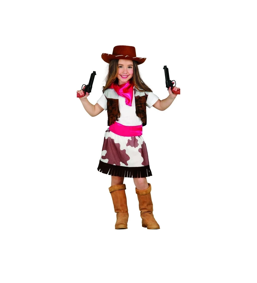 Dětský kostým Kovbojka western styl