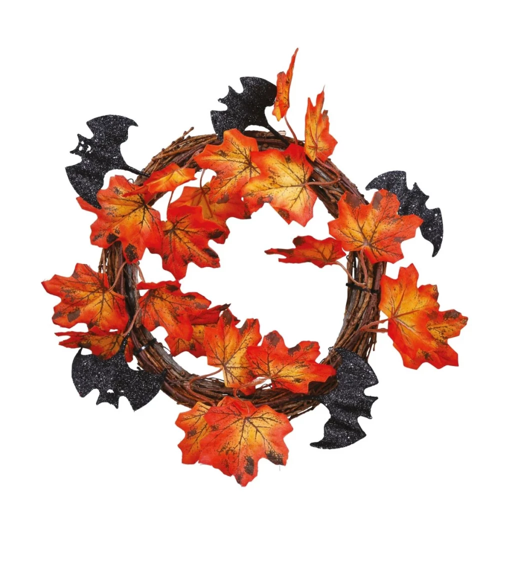 Podzimní Halloween koruna