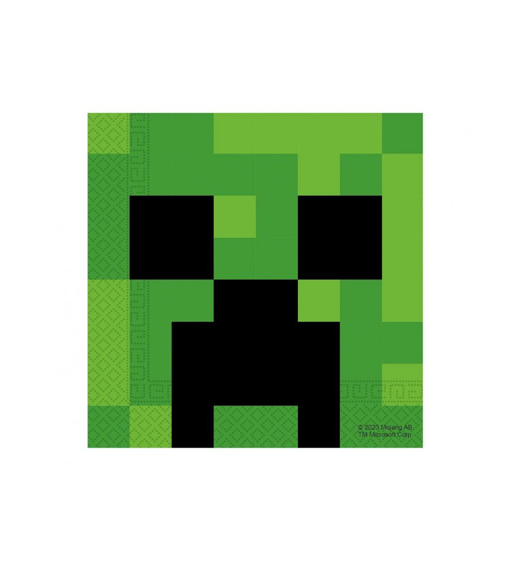 Minecraft ubrousky – Creeper 20 ks