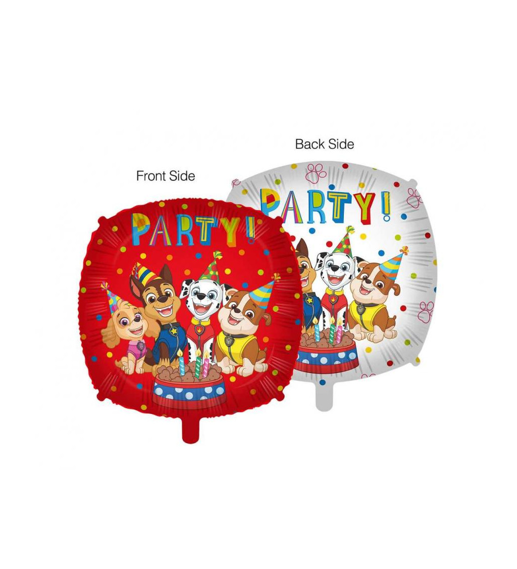 Paw Patrol párty balónek – psí hrdinové