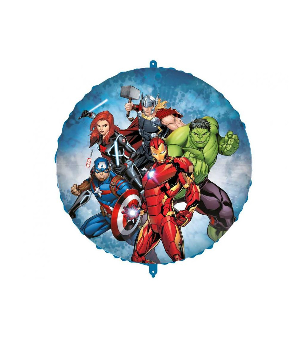 Avengers – kulatý fóliový balónek Marvel
