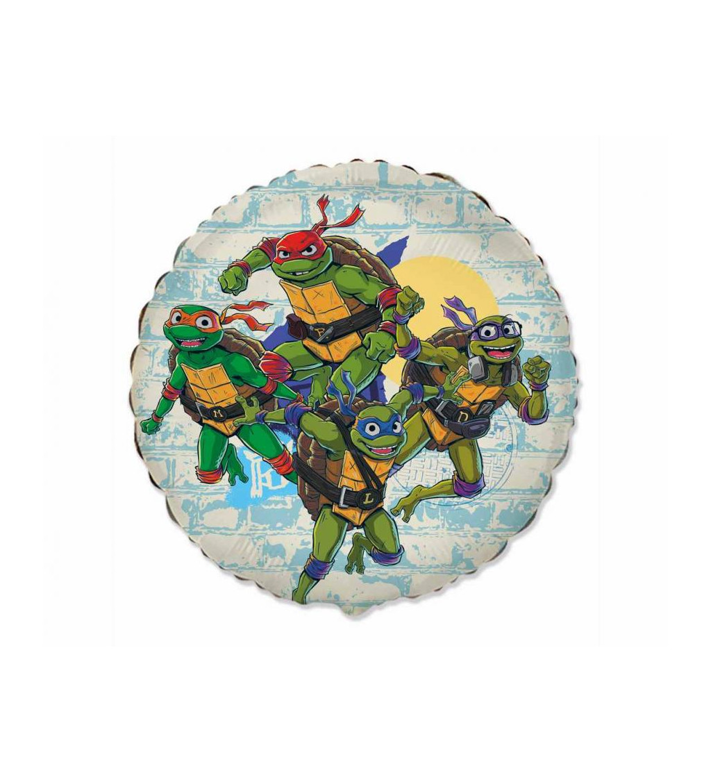 Ninja Turtles – fóliový balónek