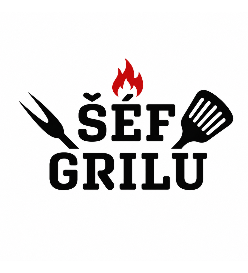 Zástěra šedá - Šéf grilu