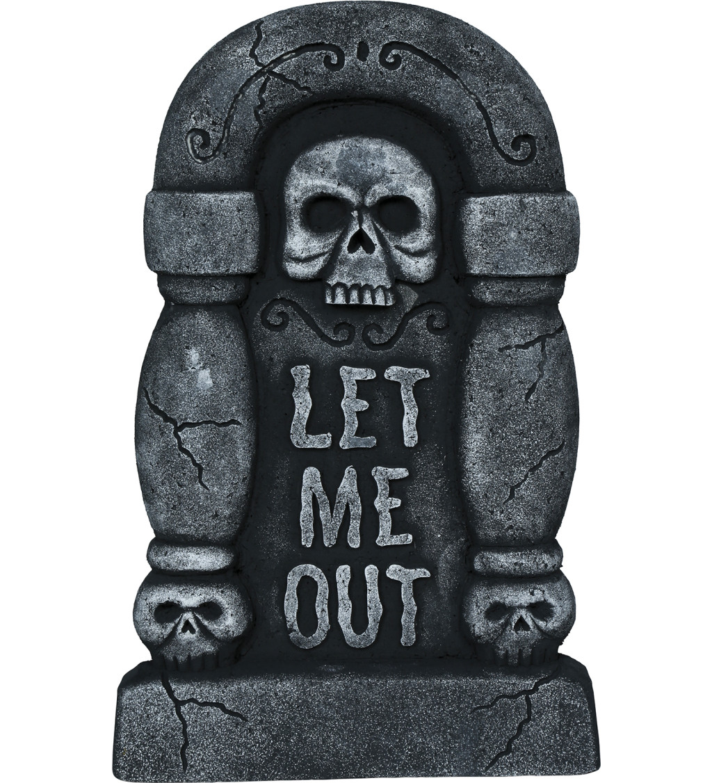 Náhrobek: LET ME OUT