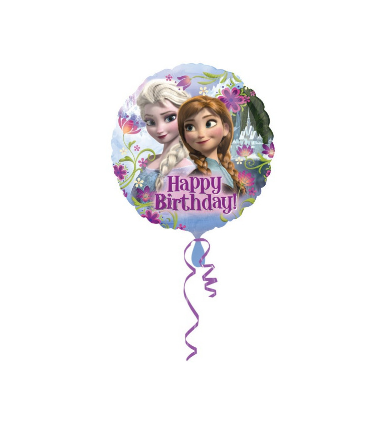 Frozen - Happy birthday balónek