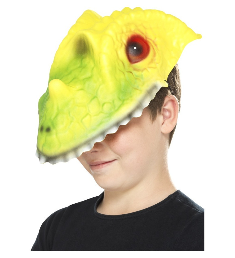 Plastová maska - Krokodýl