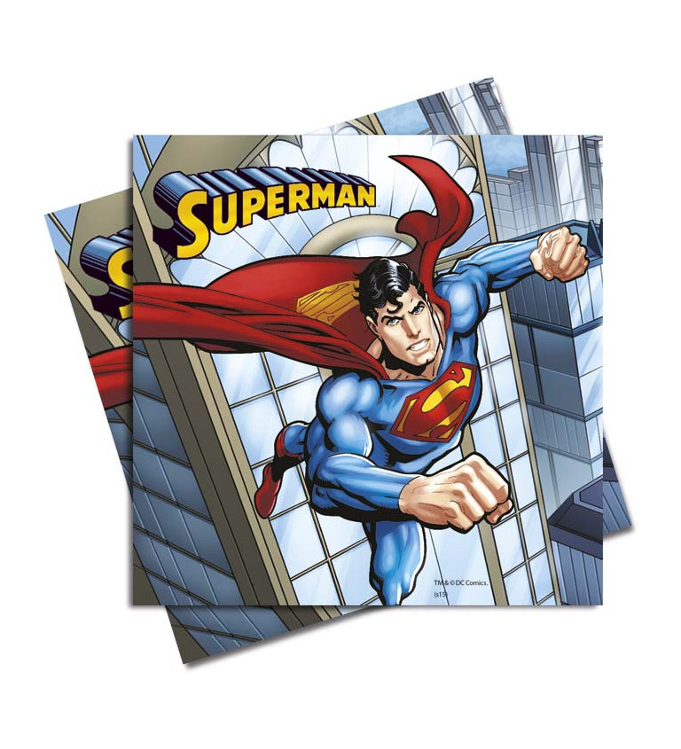 Superman - papírové ubrousky