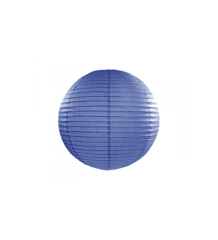 Lampión tmavě modrý - 35 cm