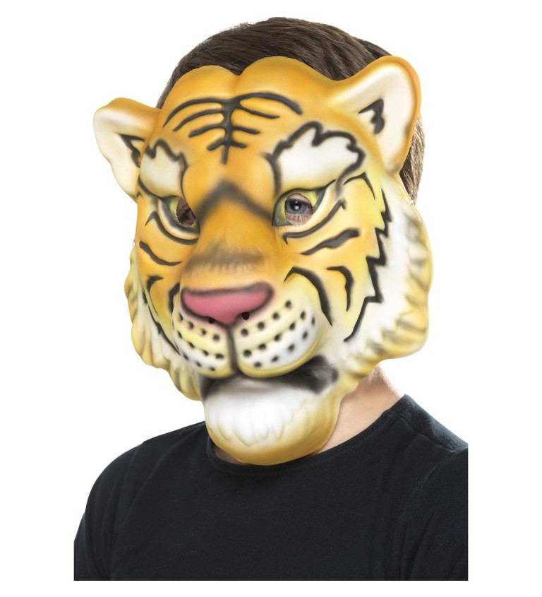 3D plastová maska Tygr