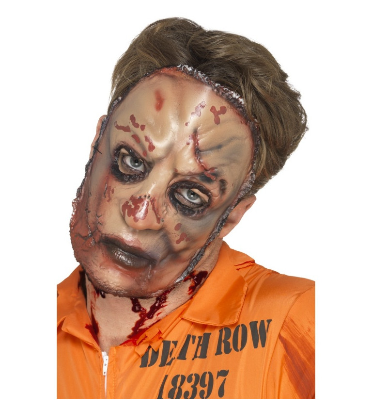 Zombie maska - kůže