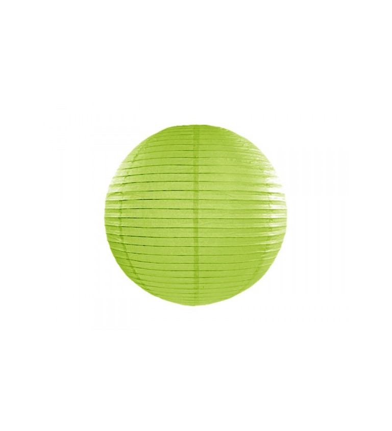Lampión světle zelený - 35 cm