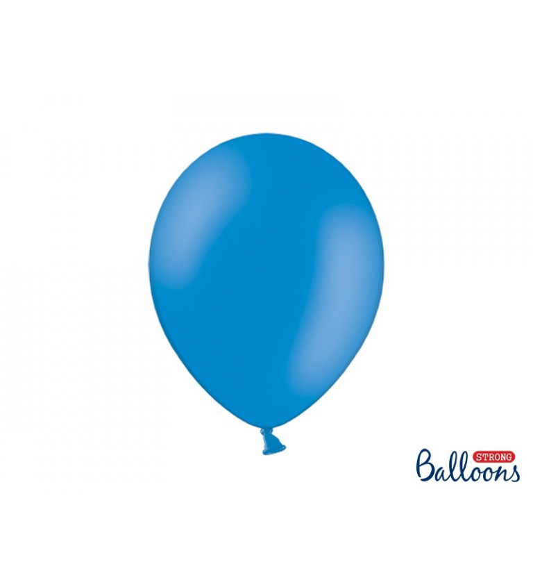 Modrý latexový balónek - 10 ks