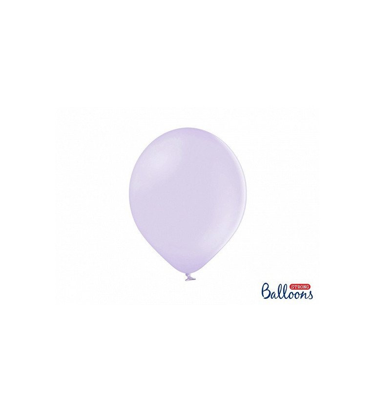 Lila latexové balónky - 10 ks