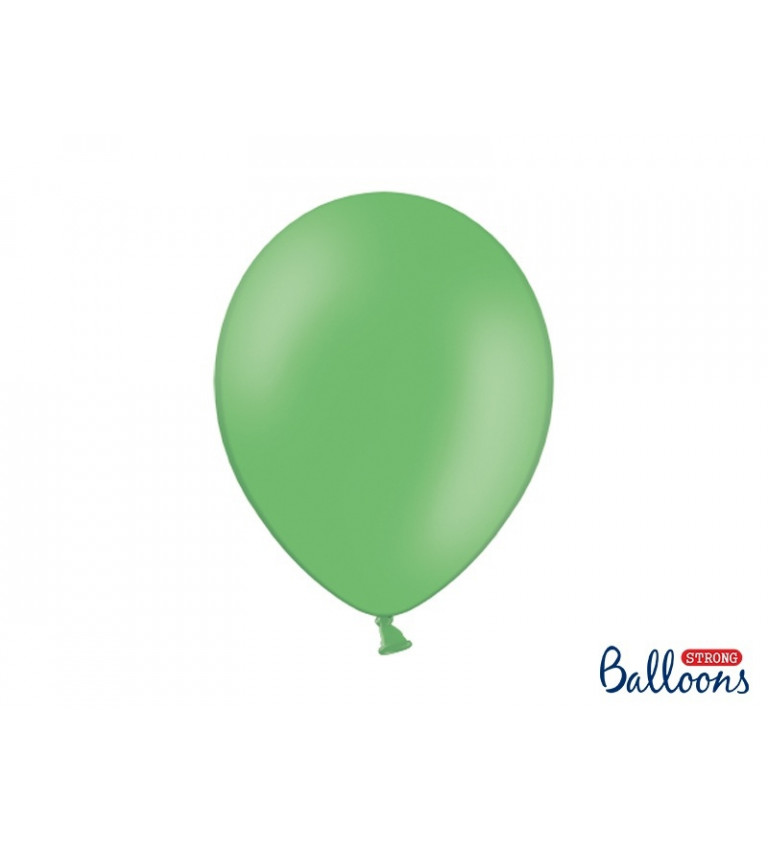 Zelený latexový balónek - 10 ks