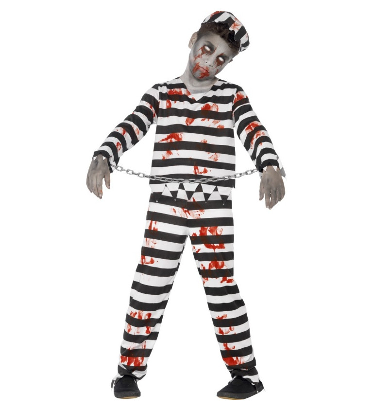 Dětský kostým - vězeň zombie