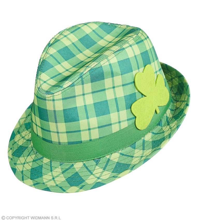 Kostkatý klobouk St. Patricks day
