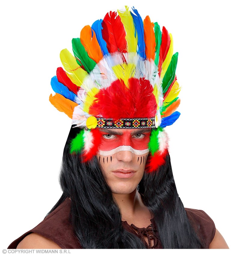 Indiánská čelenka - náčelník II