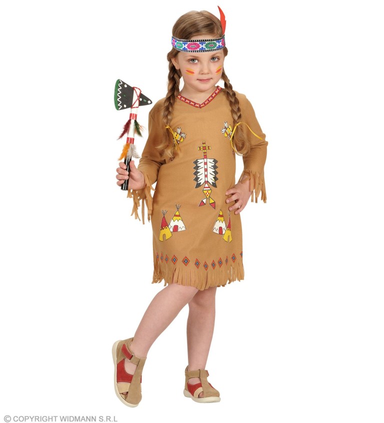 Dětský kostým Indiánka IV