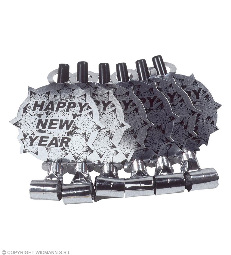 Frkačky - Happy New Year - stříbrné
